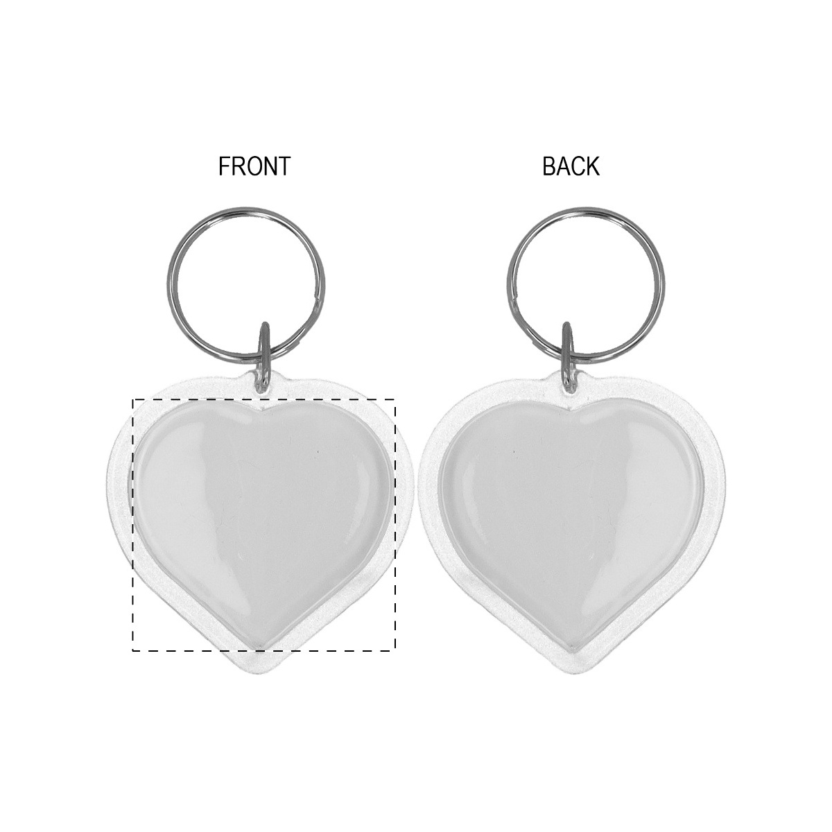 Papiereinleger - Vorderseite (43 x 40 mm)