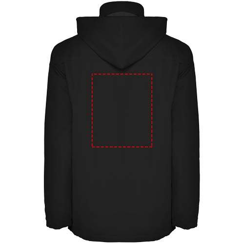 Großflächig auf die Rückseite (23 x 28 cm)