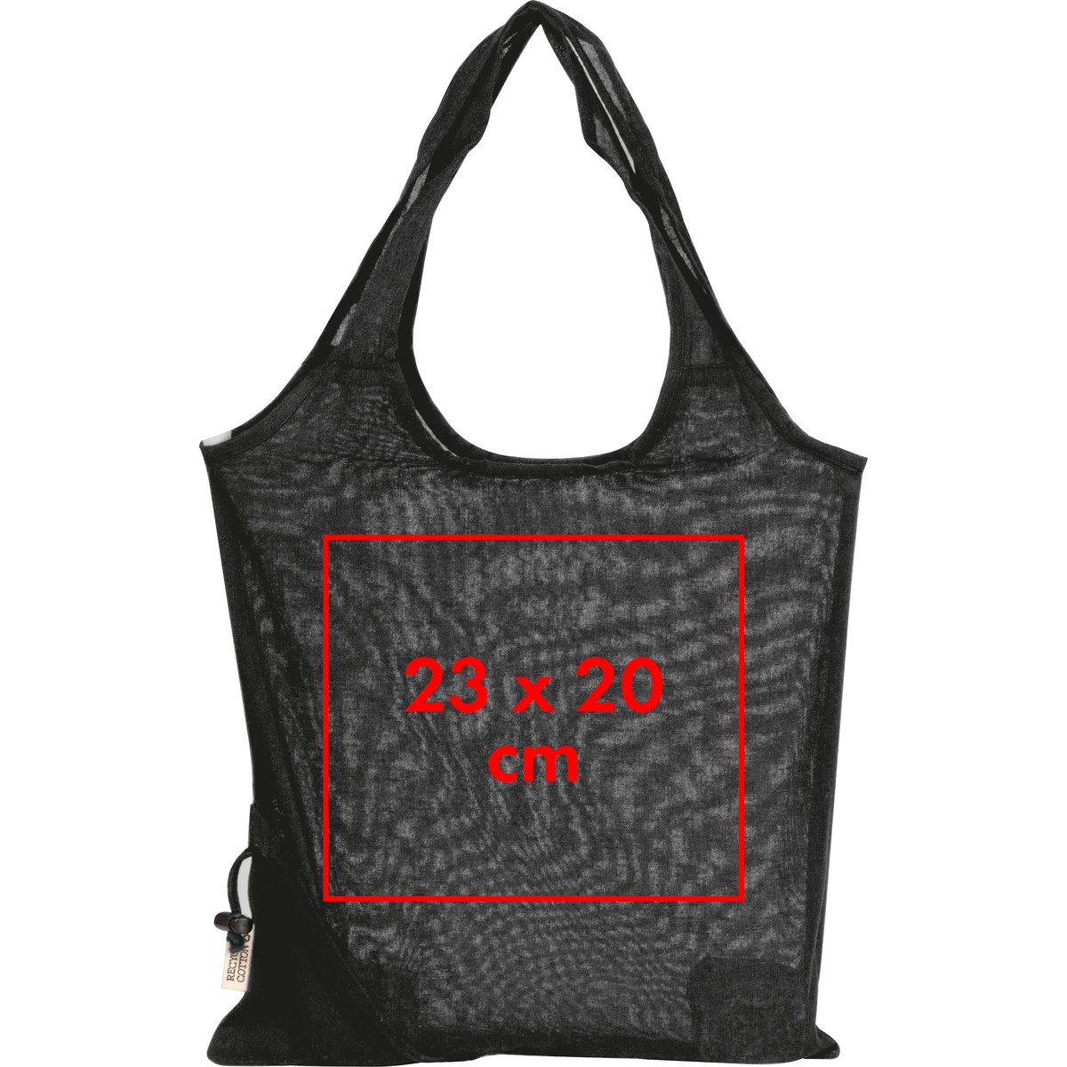 Auf die Tasche/Beutel (23 x 20 cm)