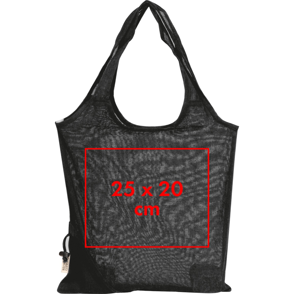 Auf die Tasche/Beutel (25 x 20 cm)