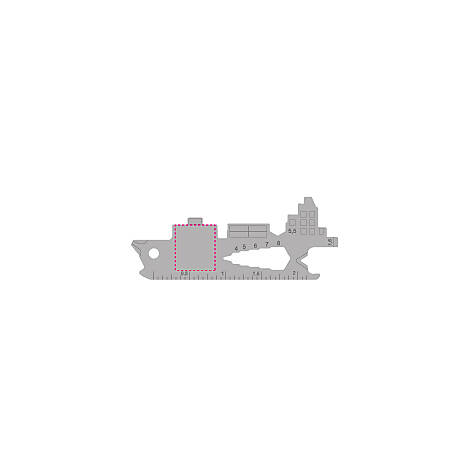 KeyTool-Vorderseite (1,4 x 1,6 cm)
