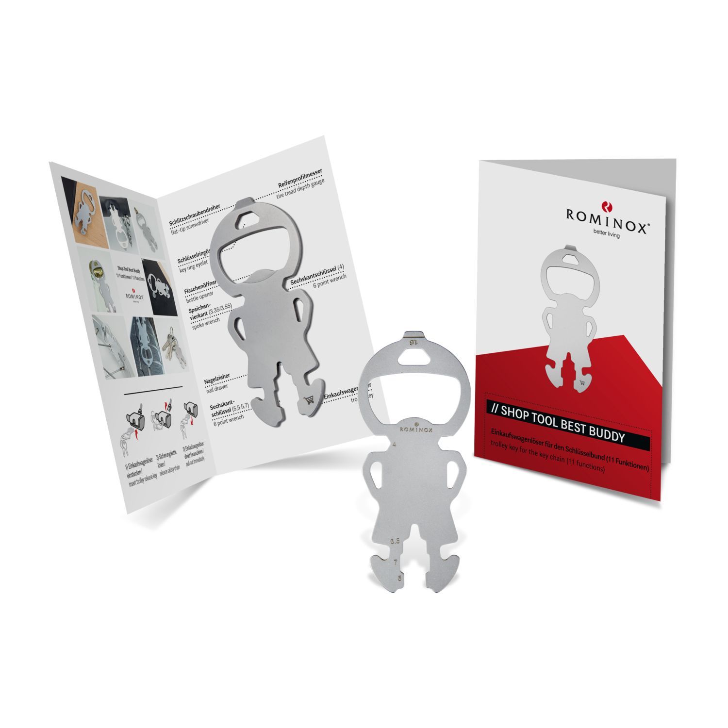 Anbringung KeyRefinder Code (max. 1,5 x 1,7 cm)