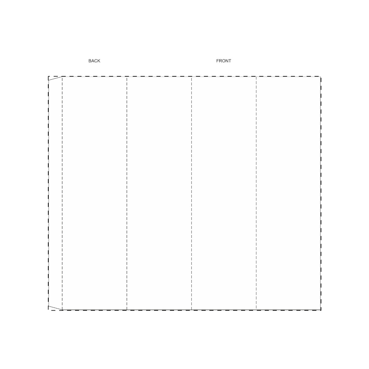 Maßgefertigte Papierbanderole (321 x 275 mm)
