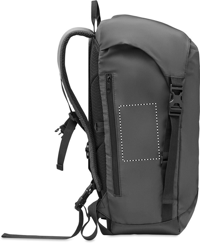 Seite Tasche links (12 x 8 cm)