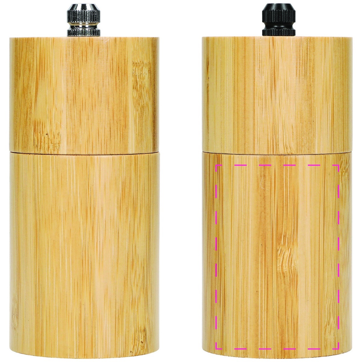 mittig unteres Teil Pfeffermühle (60 x 40 mm)