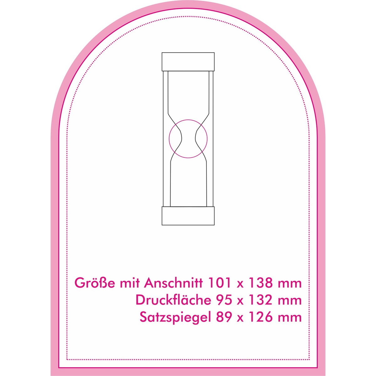 Vorderseite (9,5 x 13,2 cm)