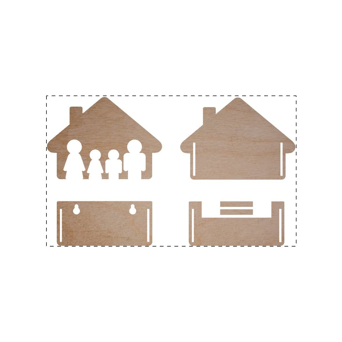 Haus (100 x 50 mm)