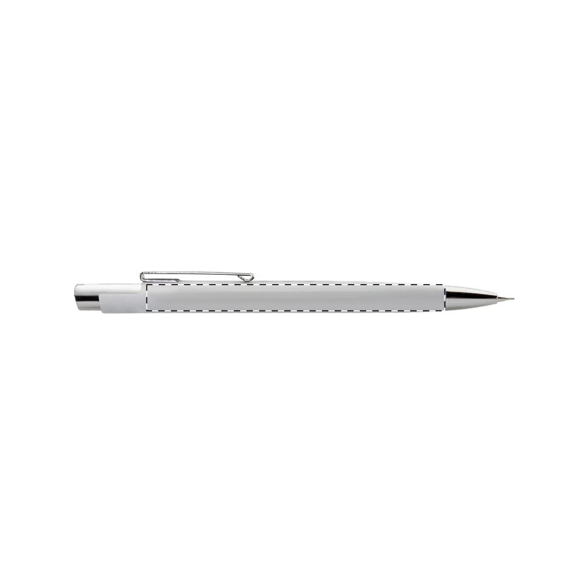 Bleistift-Korpus - links vom Clip (60 x 5 mm)