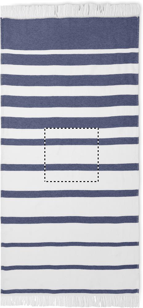 Handtuch mittig (27 x 27 cm)