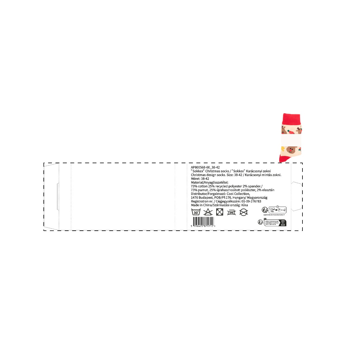 Papierbanderole (844 x 220 mm)