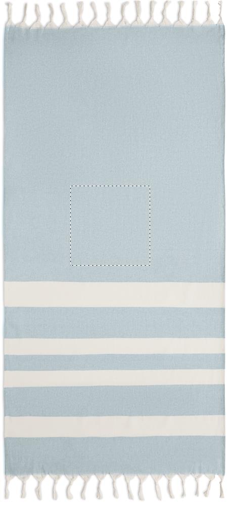 Handtuch mittig (28 x 23 cm)