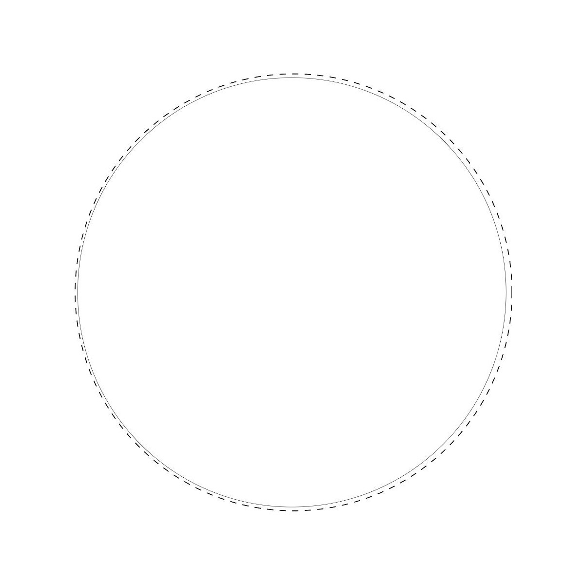 Komplette Oberfläche (Ø 200 mm)