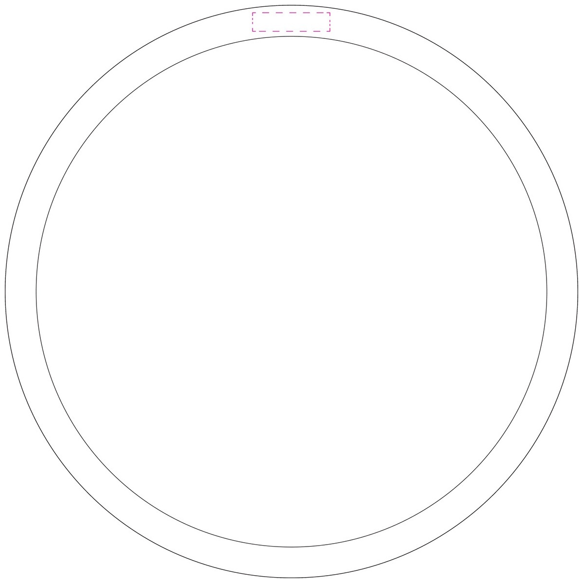 Rand - Oberseite (10 x 40 mm)