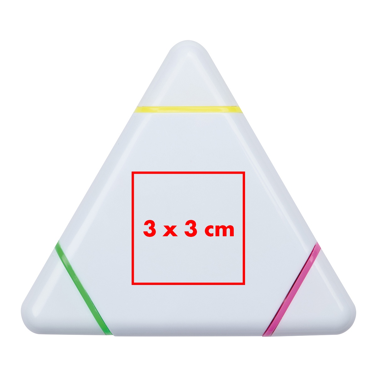 Mittig (3 x 3 cm)