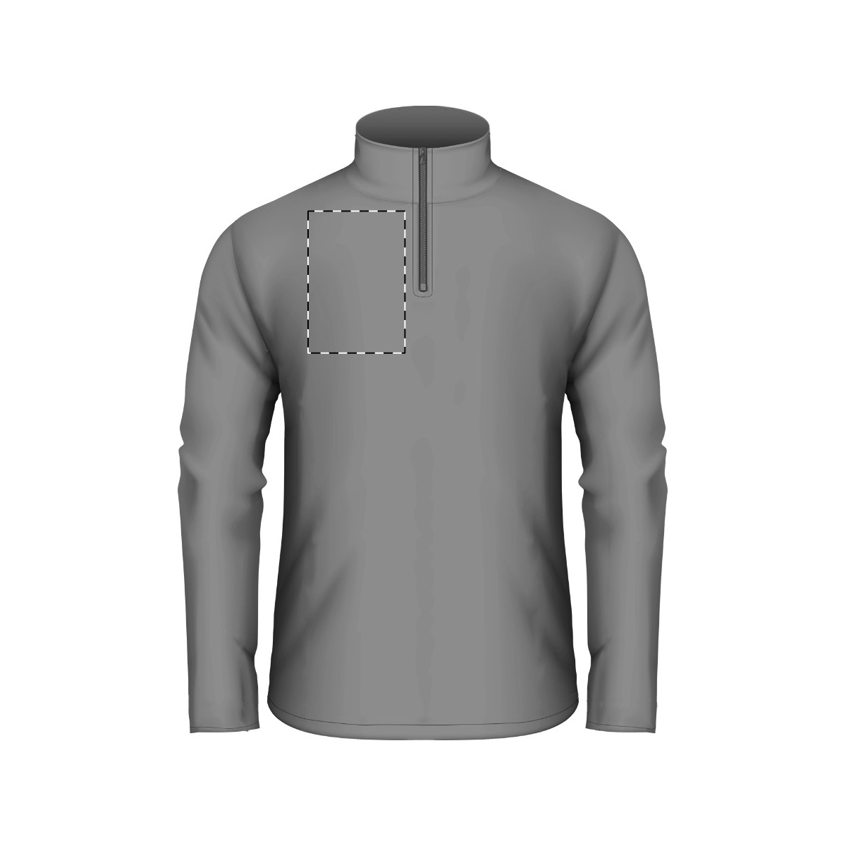 Rechte Brust (150 x 80 mm)