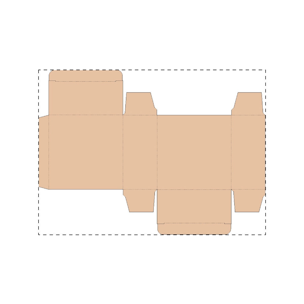 Maßgefertigter Kraft-Karton (297 x 215 mm)