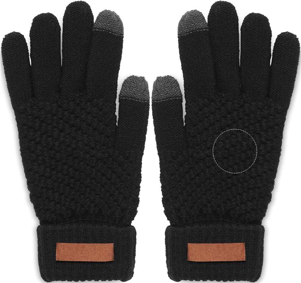 Oberseite Handschuh (3,6 x 3,6 cm)