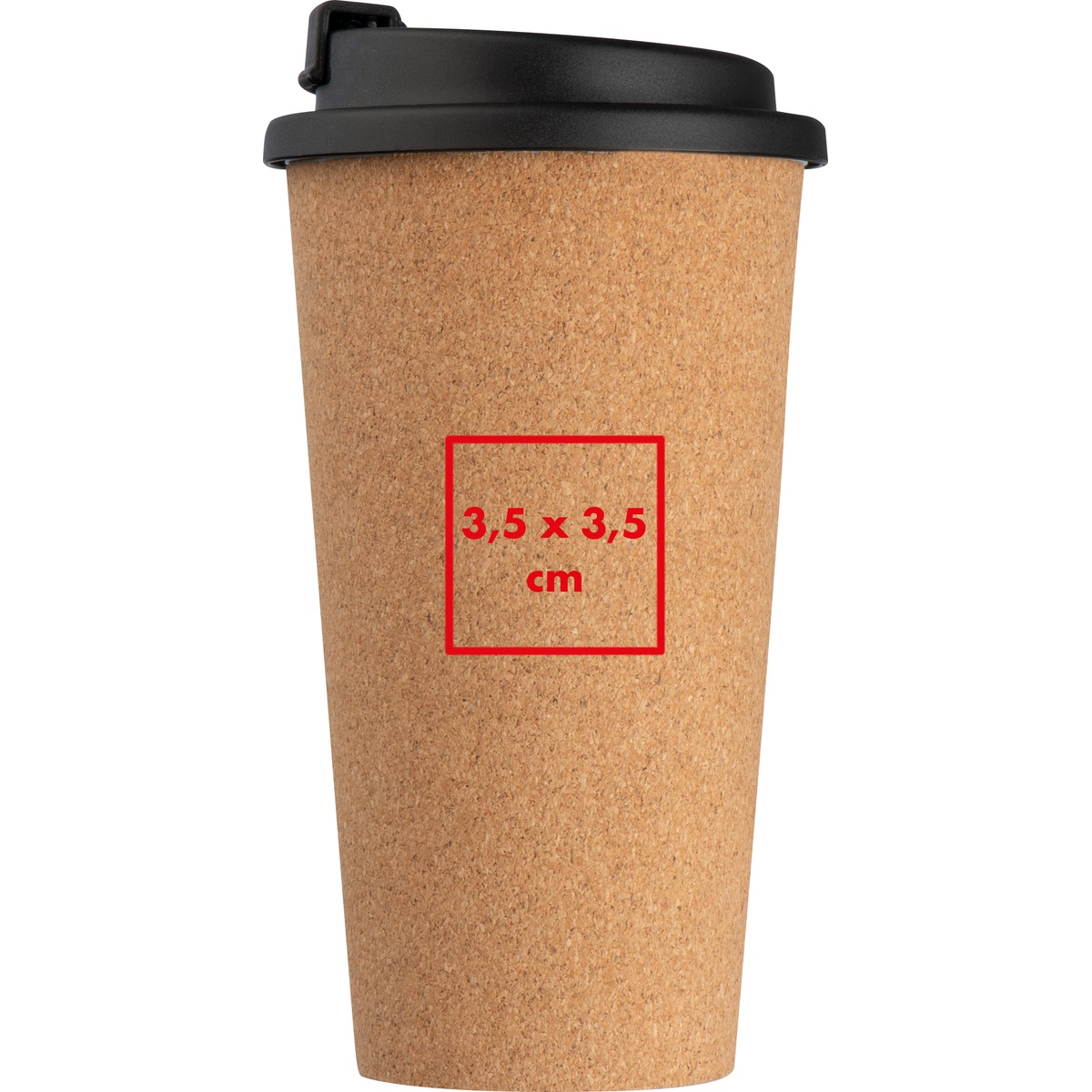 Auf dem Becher (3,5 x 3,5 cm)
