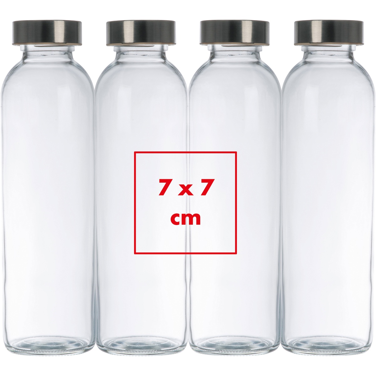 Auf der Flasche (7 x 7 cm)