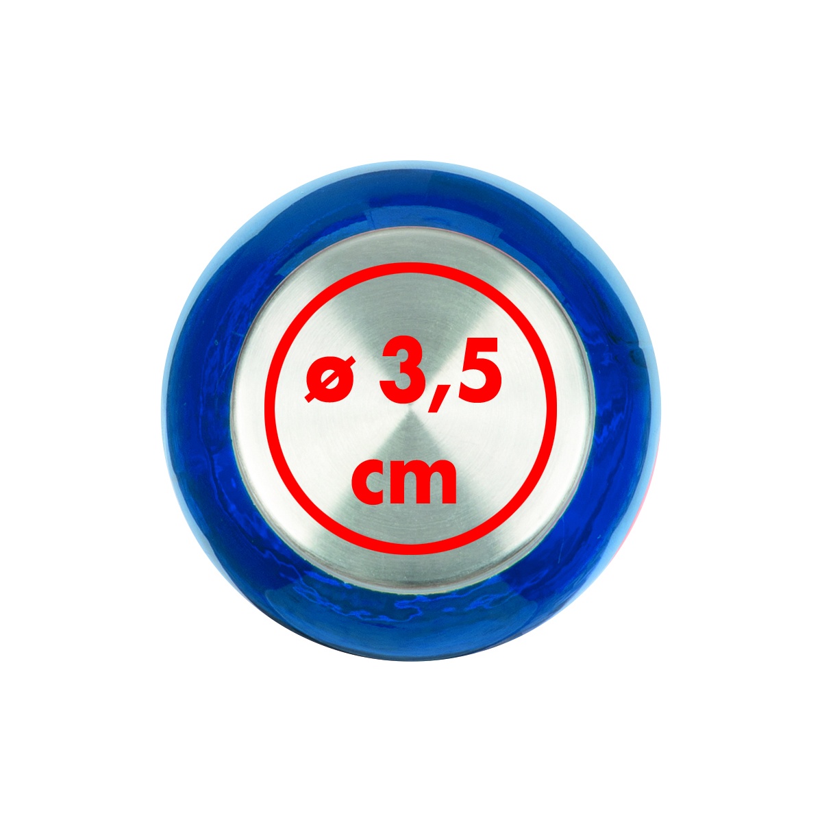 Auf dem Deckel (ø 3,5 cm)