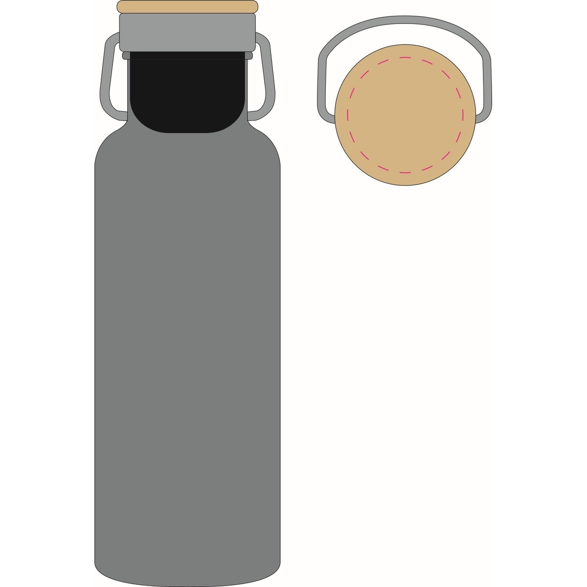 auf Deckel (Ø 45 mm)