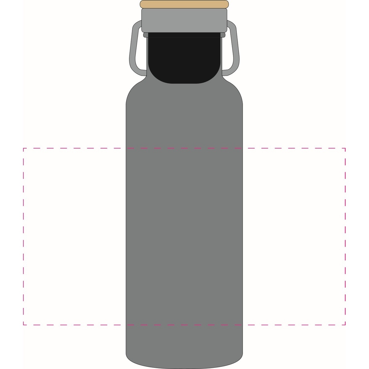 auf Flasche (110 x 200 mm)