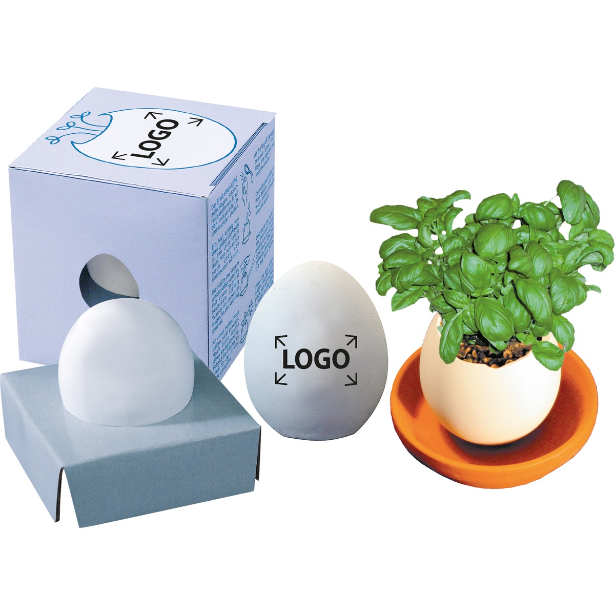 auf die Geschenkpackung (7,5 x 7,5 x 8,0 cm)