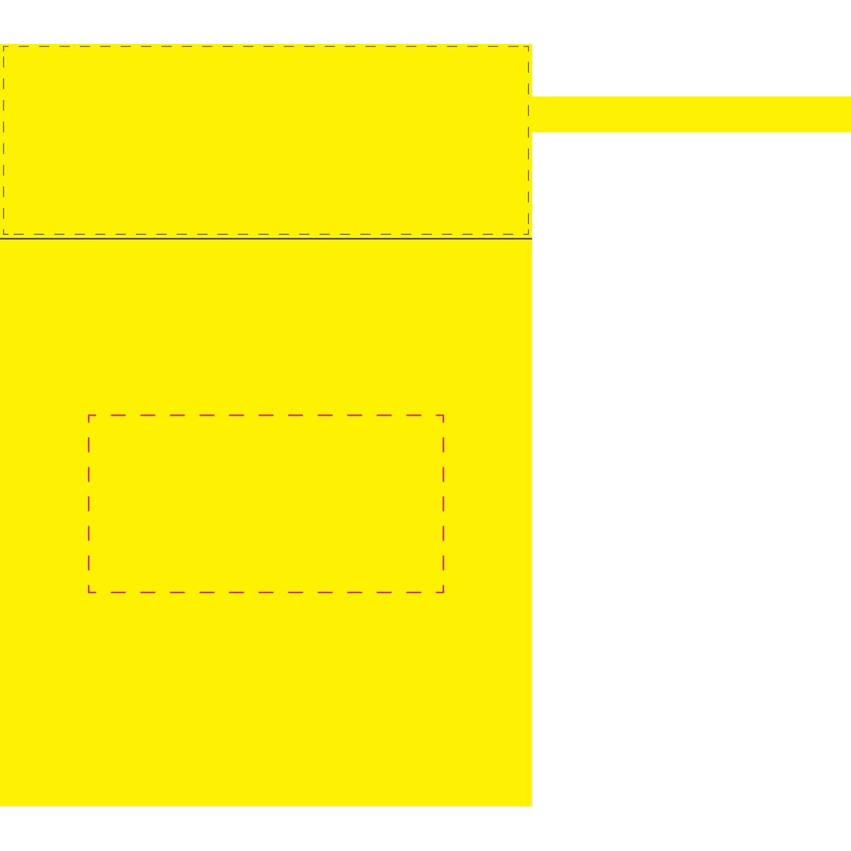 auf Vorderseite Etui (50 x 100 mm)