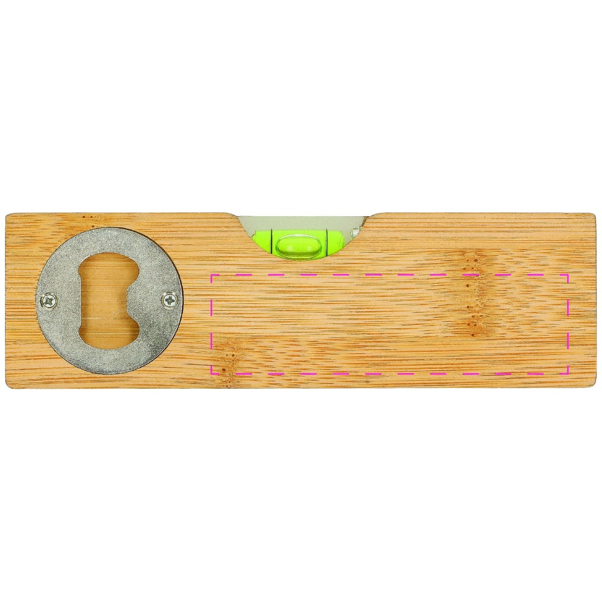 mittig RS neben Flaschenöffner (25 x 90 mm)