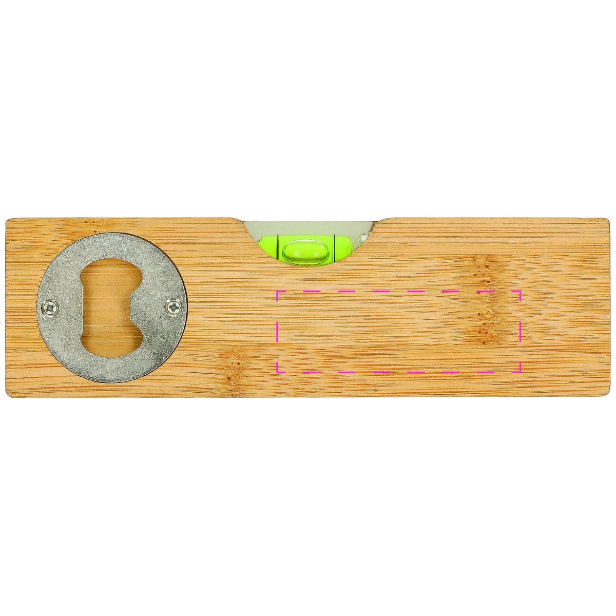 mittig RS neben Flaschenöffner (20 x 60 mm)