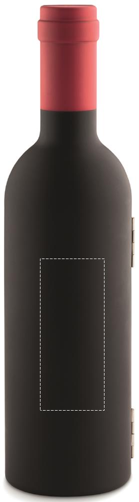 Flasche Rückseite (7 x 3 cm)