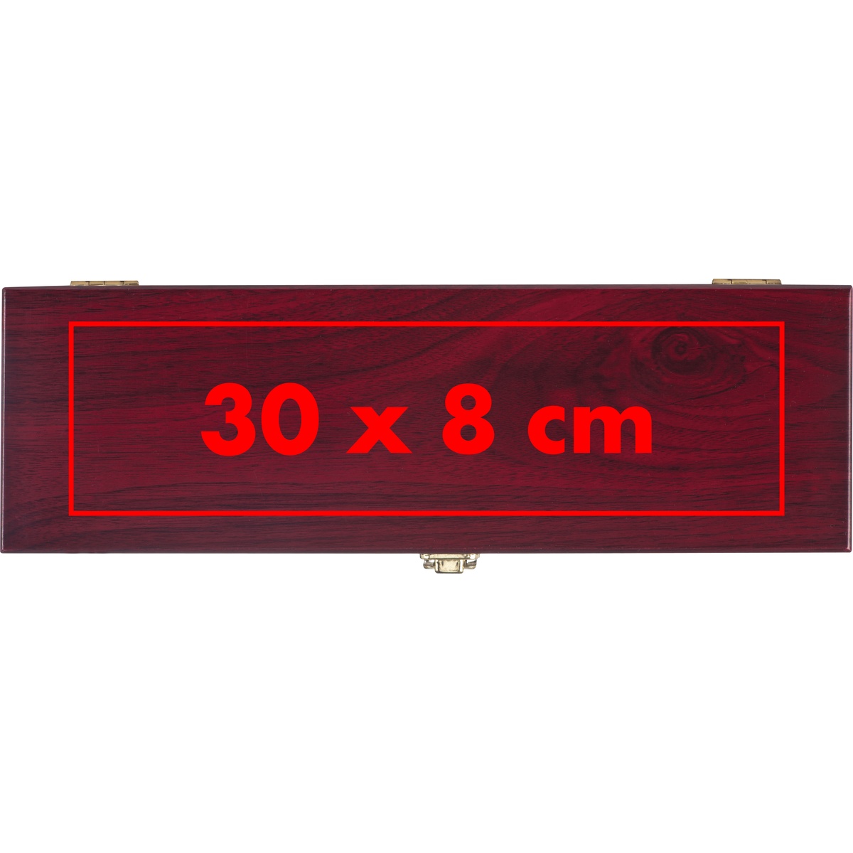 Auf der Box (30 x 8 cm)