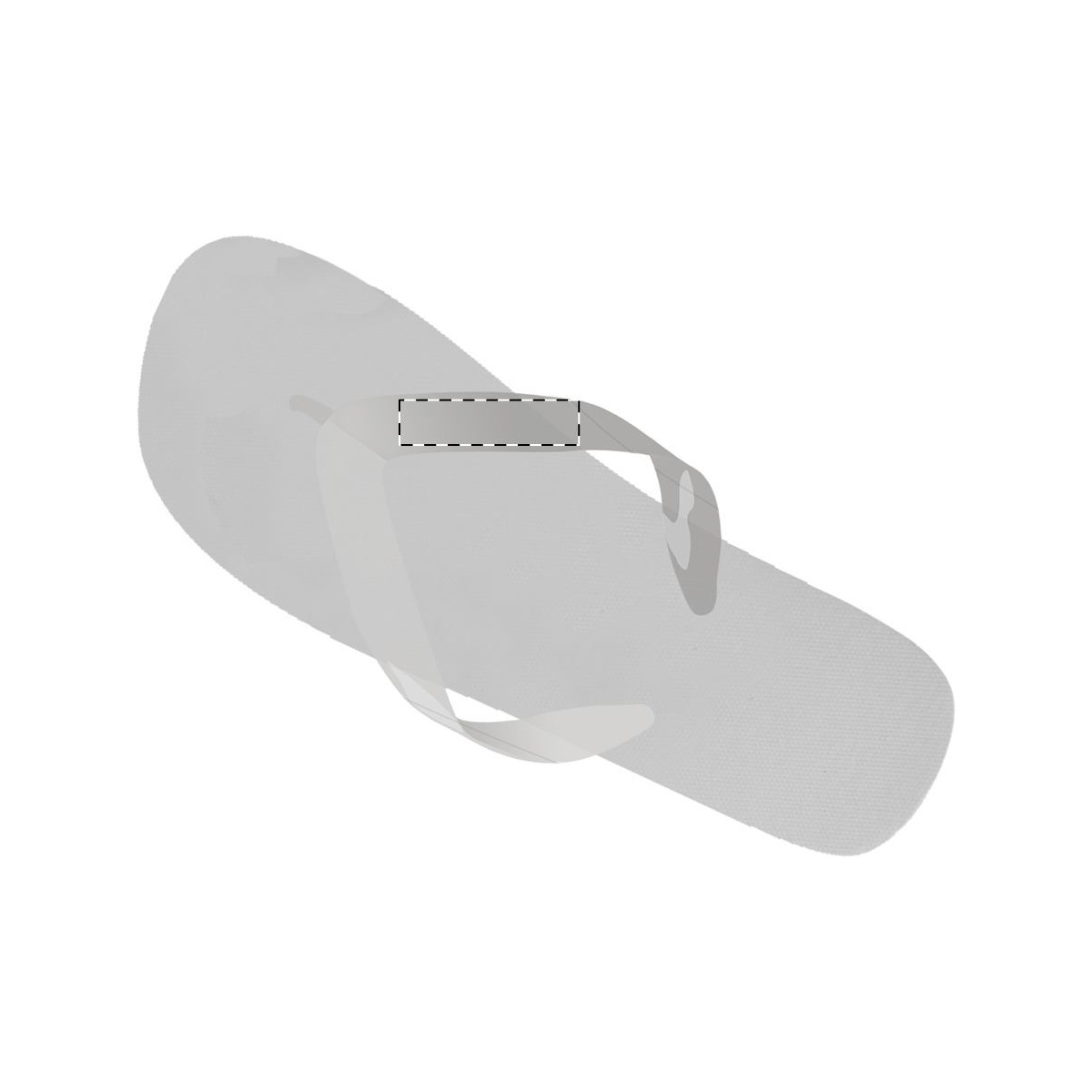 Linker Slipper - rechtes Band (40 x 8 mm)